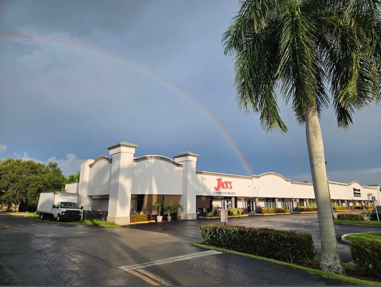 Jack's Seafood Bar & Grill exterior on Imperial Golf Course Boulevard in North Naples